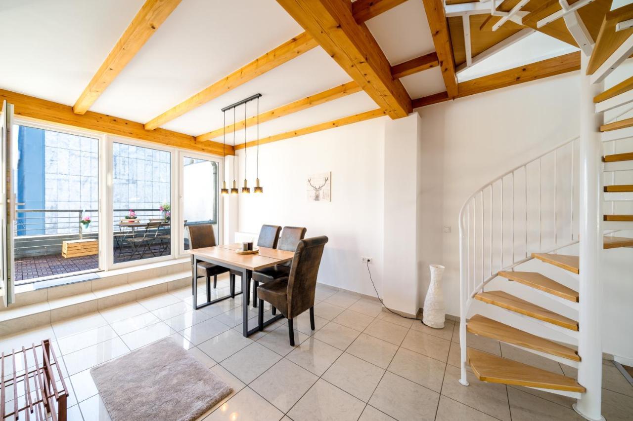 Stylisches Penthouse Zentral Balkon 75M2 Nflx Appartement Hannover Buitenkant foto