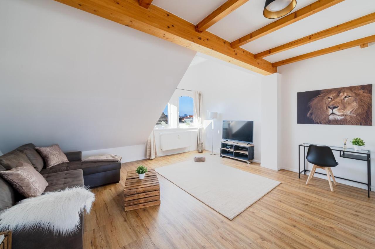 Stylisches Penthouse Zentral Balkon 75M2 Nflx Appartement Hannover Buitenkant foto